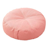 Maxbell Round Floor Pillow Premium Small for Yoga Sofa Bed Adults Kids Floor Seating Pink