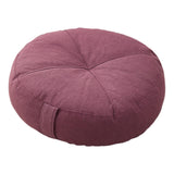 Maxbell Round Floor Pillow Premium Small for Yoga Sofa Bed Adults Kids Floor Seating Violet