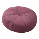 Maxbell Round Floor Pillow Premium Small for Yoga Sofa Bed Adults Kids Floor Seating Violet