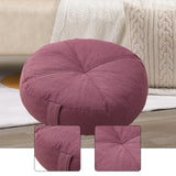 Maxbell Round Floor Pillow Premium Small for Yoga Sofa Bed Adults Kids Floor Seating Violet