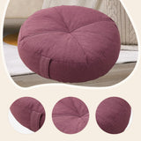 Maxbell Round Floor Pillow Premium Small for Yoga Sofa Bed Adults Kids Floor Seating Violet