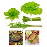 Maxbell Artificial Vegetable Centerpiece Dining Room Shop Party Simulation Vegetable Celery 39x5cm