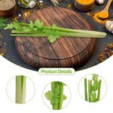 Maxbell Artificial Vegetable Centerpiece Dining Room Shop Party Simulation Vegetable Celery 39x5cm
