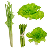 Maxbell Artificial Vegetable Centerpiece Dining Room Shop Party Simulation Vegetable Celery 39x5cm