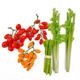 Maxbell Artificial Vegetable Centerpiece Dining Room Shop Party Simulation Vegetable Celery 39x5cm