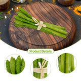 Maxbell Artificial Vegetable Centerpiece Dining Room Shop Party Simulation Vegetable Asparagus 20x6cm