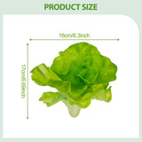 Maxbell Artificial Vegetable Centerpiece Dining Room Shop Party Simulation Vegetable Small lettuce17x26cm