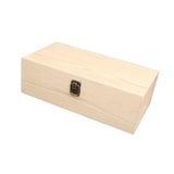 Maxbell Wood Storage Box Jewelry Display Box Case DIY with Lid for Jewelry Bracelets