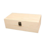 Maxbell Wood Storage Box Jewelry Display Box Case DIY with Lid for Jewelry Bracelets