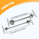 Maxbell Door Hinge Adjustment Tool Metal Steel Ergonomic Hinges Gap Adjusting Wrench L