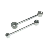 Maxbell Door Hinge Adjustment Tool Metal Steel Ergonomic Hinges Gap Adjusting Wrench S and L