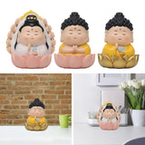 Maxbell Miniature Buddhist Statue Fengshui Decoration for Office Living Room Bedroom Guan Yin