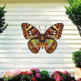 Maxbell Metal Butterfly Wall Decor Balcony Patio Garden Butterfly Hanging Wall Decor