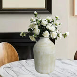 Maxbell Ceramic Flower Vase Stylish Desk Party Rustic Pottery Vase Housewarming Gift A