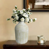 Maxbell Ceramic Flower Vase Stylish Desk Party Rustic Pottery Vase Housewarming Gift A