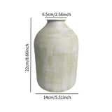Maxbell Ceramic Flower Vase Stylish Desk Party Rustic Pottery Vase Housewarming Gift A