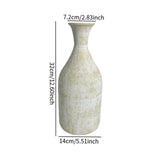 Maxbell Ceramic Flower Vase Stylish Desk Party Rustic Pottery Vase Housewarming Gift B