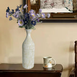 Maxbell Ceramic Flower Vase Stylish Desk Party Rustic Pottery Vase Housewarming Gift C