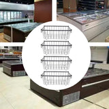 Maxbell 4Pcs Freezer Organizer Bins Food Organization Deep for Office Fridge Closets