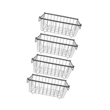 Maxbell 4Pcs Freezer Organizer Bins Food Organization Deep for Office Fridge Closets