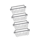 Maxbell 4Pcs Freezer Organizer Bins Food Organization Deep for Office Fridge Closets