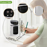 Maxbell Portable Air Conditioner Quiet Timer Personal Cooler for Office Bedroom Desk