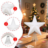 Maxbell Christmas Tree Top Star Cute for Ballroom Venue Party Supplies Shopping Mall