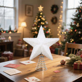 Maxbell Christmas Tree Top Star Cute for Ballroom Venue Party Supplies Shopping Mall