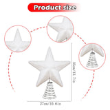 Maxbell Christmas Tree Top Star Cute for Ballroom Venue Party Supplies Shopping Mall