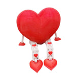 Maxbell Valentine's Day Heart Sign Plaques Tiered Tray Decor for Party Shelf Kitchen