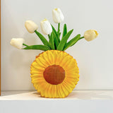 Maxbell Flower Vase Decor Ornament Modern Organizer Plant Holder for Desk Table Home