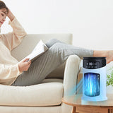 Maxbell Portable Air Conditioner Quiet Adjustable USB Fan for Room Household Desktop