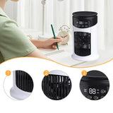 Maxbell Portable Air Conditioner Quiet Adjustable USB Fan for Room Household Desktop