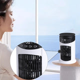 Maxbell Portable Air Conditioner Quiet Adjustable USB Fan for Room Household Desktop