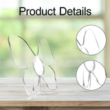 Maxbell Butterfly Vase Clear Lightweight Home Decor for Bedroom Desktop Coffee Table