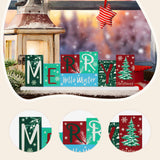 Maxbell Wooden Table Sign Thanksgiving Day Christmas Decor for Party Supplies Indoor