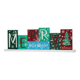 Maxbell Wooden Table Sign Thanksgiving Day Christmas Decor for Party Supplies Indoor