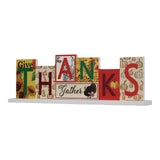 Maxbell Wooden Table Sign Thanksgiving Day Christmas Decor for Party Supplies Indoor