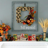 Maxbell Wooden Table Sign Thanksgiving Day Christmas Decor for Party Supplies Indoor