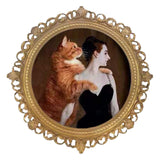 Maxbell Antique Style Photo Frame 25 cm Picture Frame for Bedroom Wedding Home Decor
