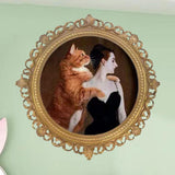 Maxbell Antique Style Photo Frame 25 cm Picture Frame for Bedroom Wedding Home Decor