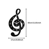 Maxbell Wall Clock Art Modern Craft Hanging Clock for Restaurant Kitchen Dining Room
