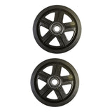 Maxbell 2x Sliding Barn Door Wheels Smooth Hardware for Garages Barns Interior Doors