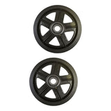 Maxbell 2x Sliding Barn Door Wheels Smooth Hardware for Garages Barns Interior Doors