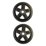 Maxbell 2x Sliding Barn Door Wheels Smooth Hardware for Garages Barns Interior Doors