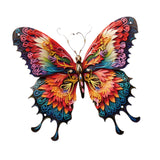 Maxbell Metal Butterfly Wall Art Hanging Decoration for Patio Balcony Indoor Outdoor