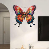 Maxbell Metal Butterfly Wall Art Hanging Decoration for Patio Balcony Indoor Outdoor