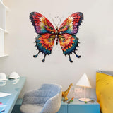 Maxbell Metal Butterfly Wall Art Hanging Decoration for Patio Balcony Indoor Outdoor