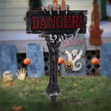 Maxbell Spooky Halloween Decoration Pathway Lawn Ornament Decorative Graveyard Stake