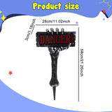 Maxbell Spooky Halloween Decoration Pathway Lawn Ornament Decorative Graveyard Stake